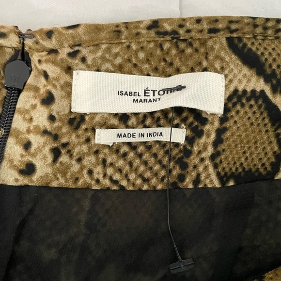 Isabel Marant snake print mini skirt - Picture 10 of 11